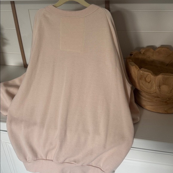 Aviator Nation Cream Sweater with Red Heart - Picture 4 of 5